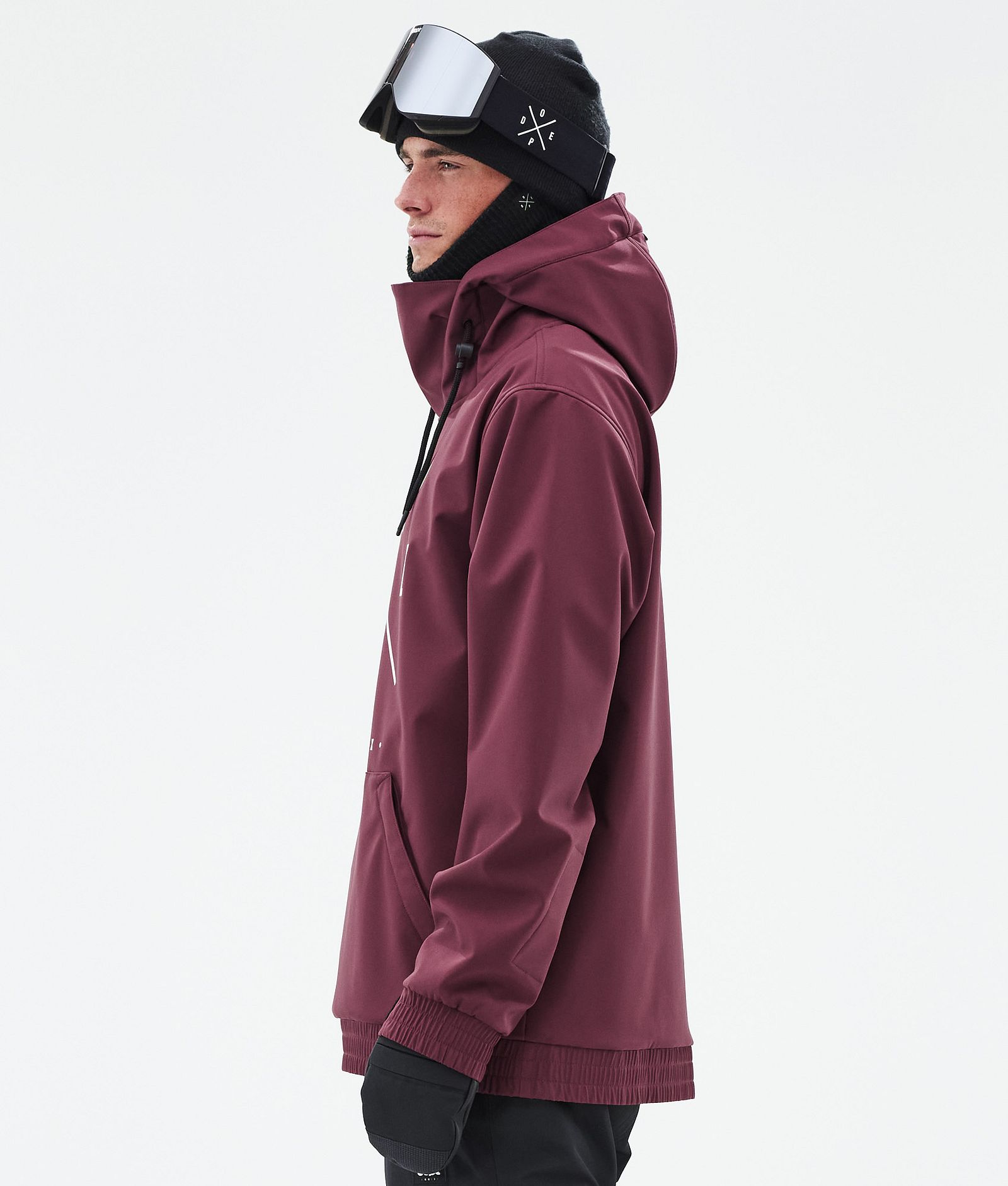 Dope Yeti Ski Jacket Men 2X-Up Burgundy, Image 5 of 7