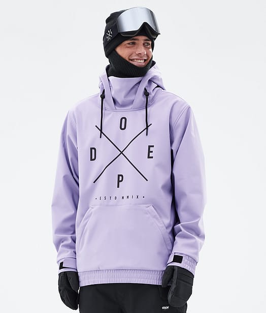 Dope Yeti Snowboard Jacket Men Faded Violet