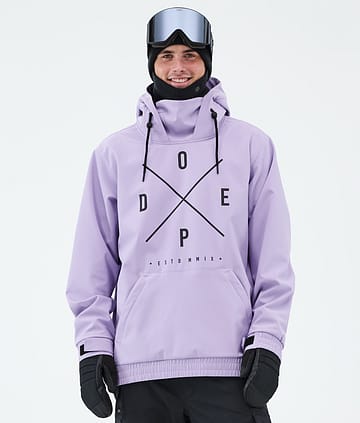 Dope Yeti Snowboard Jacket Men 2X-Up Faded Violet