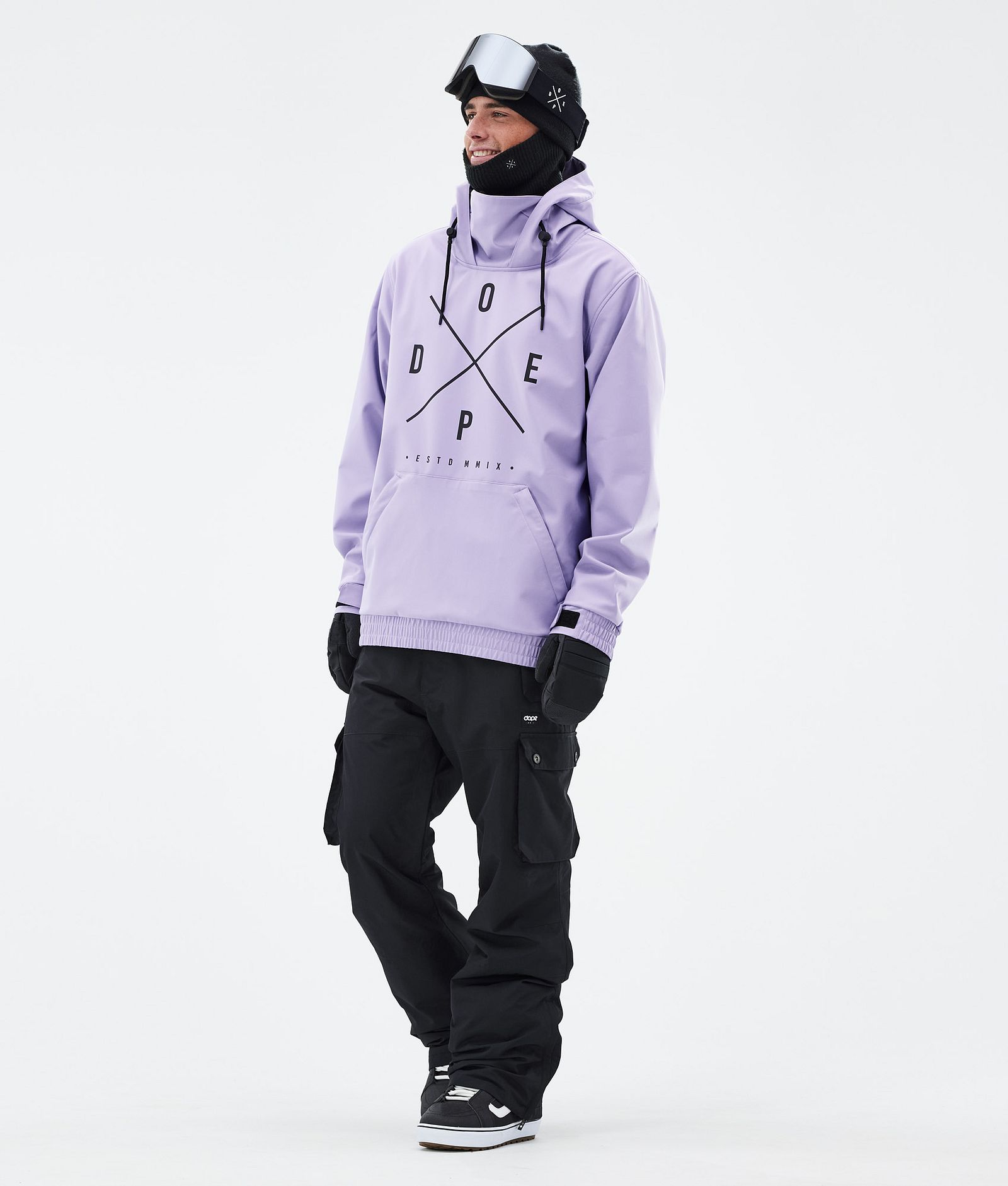 Dope Yeti Snowboard Jacket Men 2X-Up Faded Violet, Image 2 of 7