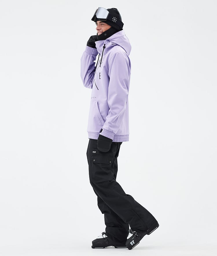 Dope Yeti Ski Jacket Men 2X-Up Faded Violet, Image 3 of 7