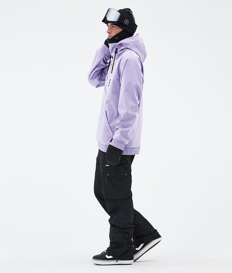 Dope Yeti Snowboard Jacket Men 2X-Up Faded Violet, Image 3 of 7