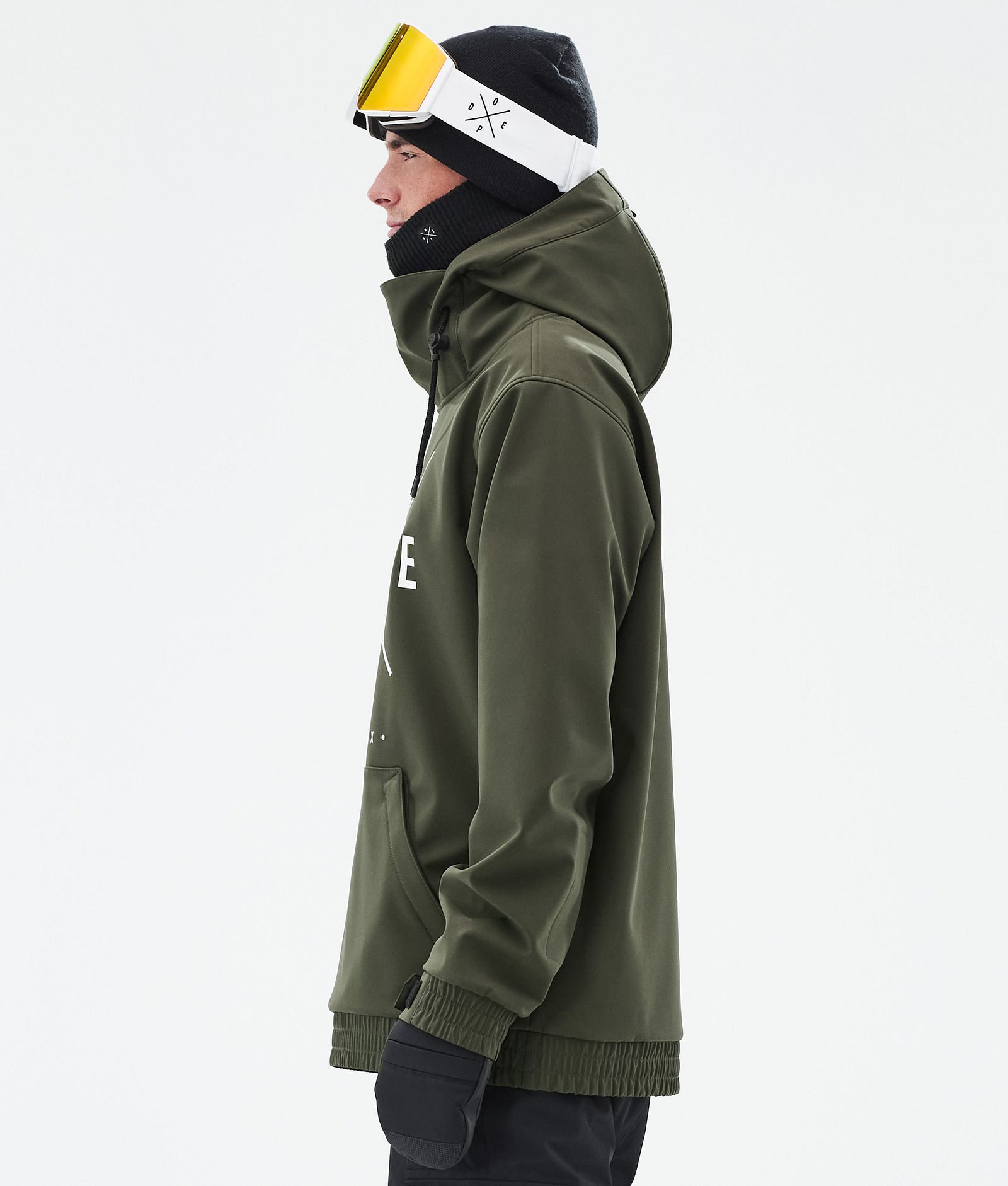 Dope Yeti Kurtka Snowboardowa Mężczyźni 2X-Up Olive Green, Zdjęcie 5 z 7