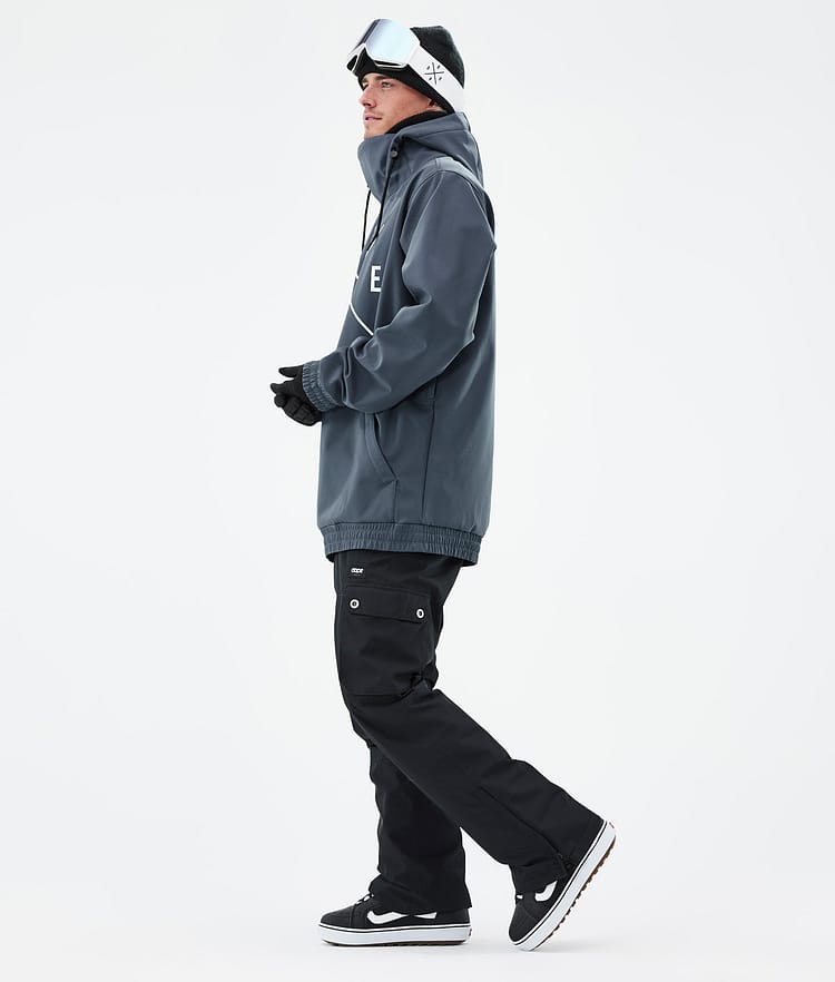 Dope Yeti Snowboard Jacket Men 2X-Up Metal Blue, Image 4 of 8