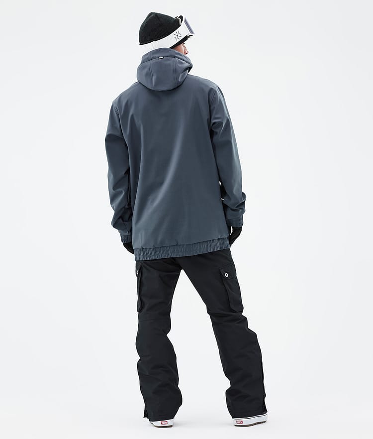 Dope Yeti Snowboard Jacket Men 2X-Up Metal Blue, Image 5 of 8