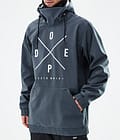 Dope Yeti Snowboard Jacket Men 2X-Up Metal Blue, Image 8 of 8