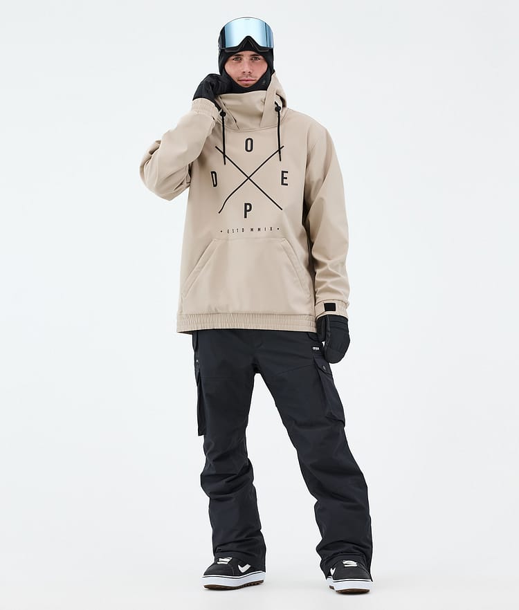 Dope Yeti Veste Snowboard Homme 2X-Up Sand, Image 2 sur 7