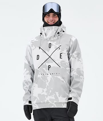 Dope Yeti Snowboard Jacket 2X-Up Grey Camo