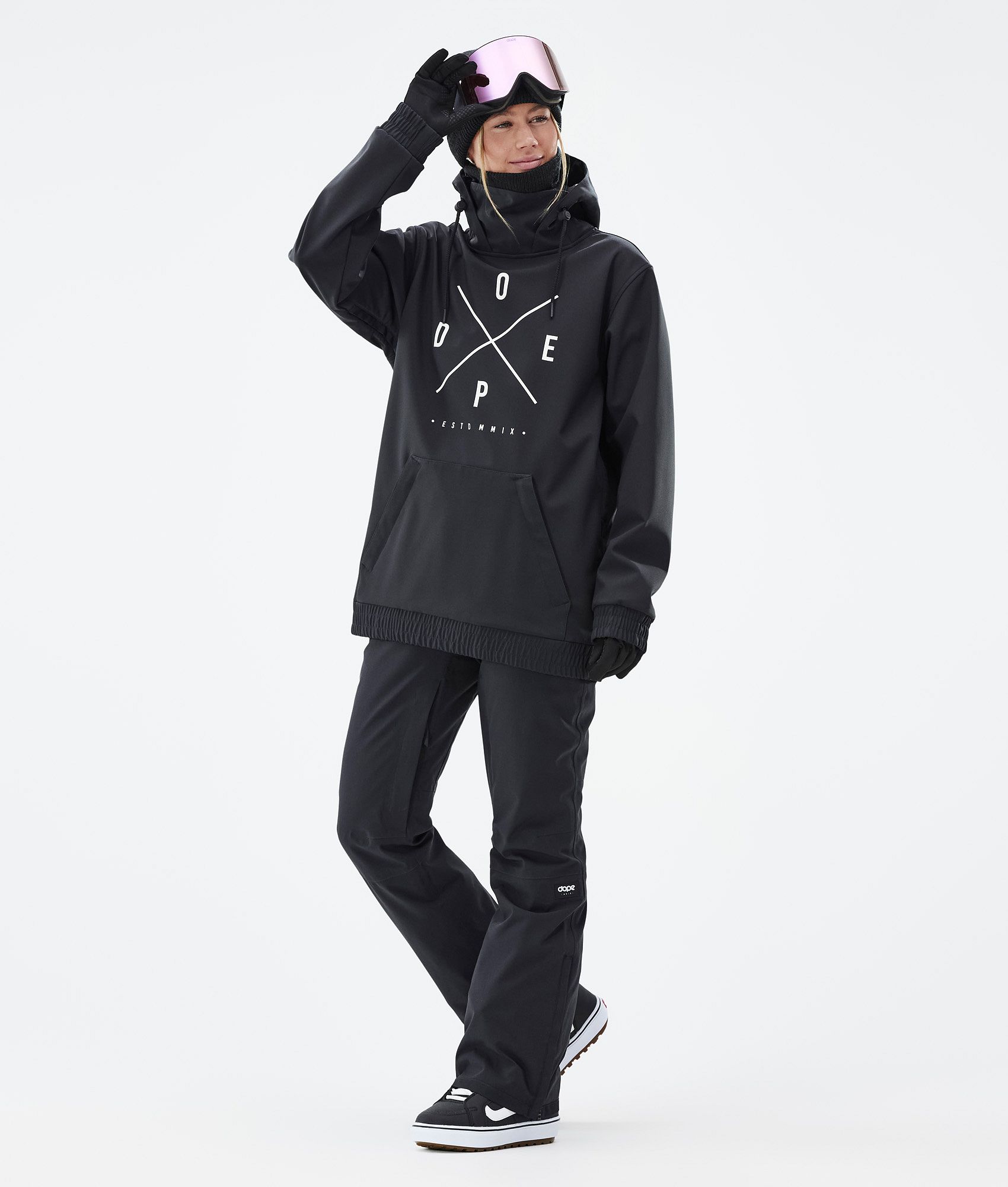 Black snowboard sale jacket