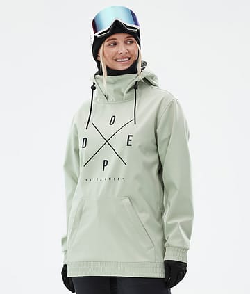 Dope Yeti W Snowboard Jacket 2X-Up Soft Green