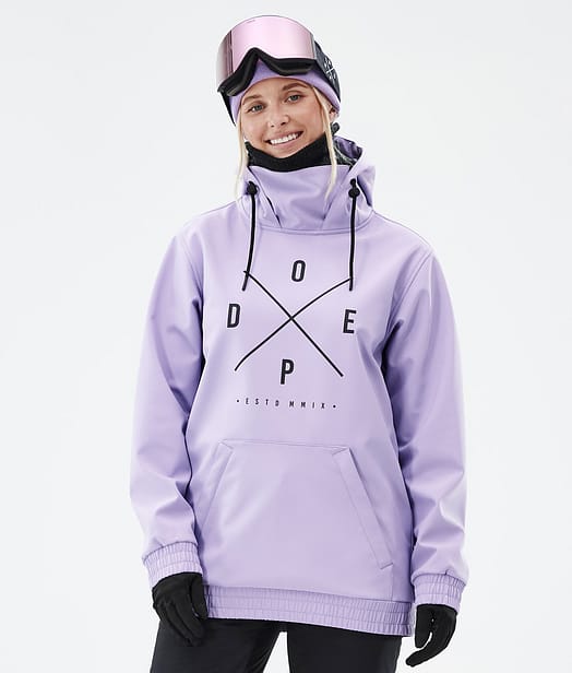 Dope Yeti W 23 Giacca Snowboard Donna 2X-Up Faded Violet