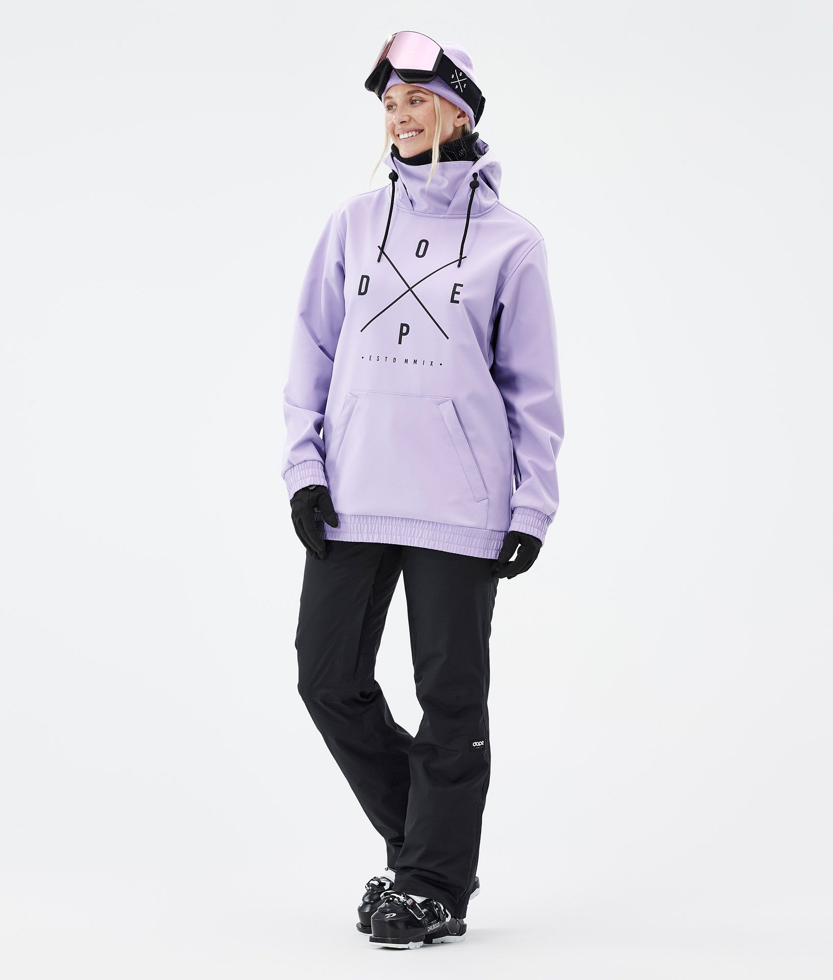 Dope Yeti W Ski Jacket Women 2X Up Faded Violet Ridestore