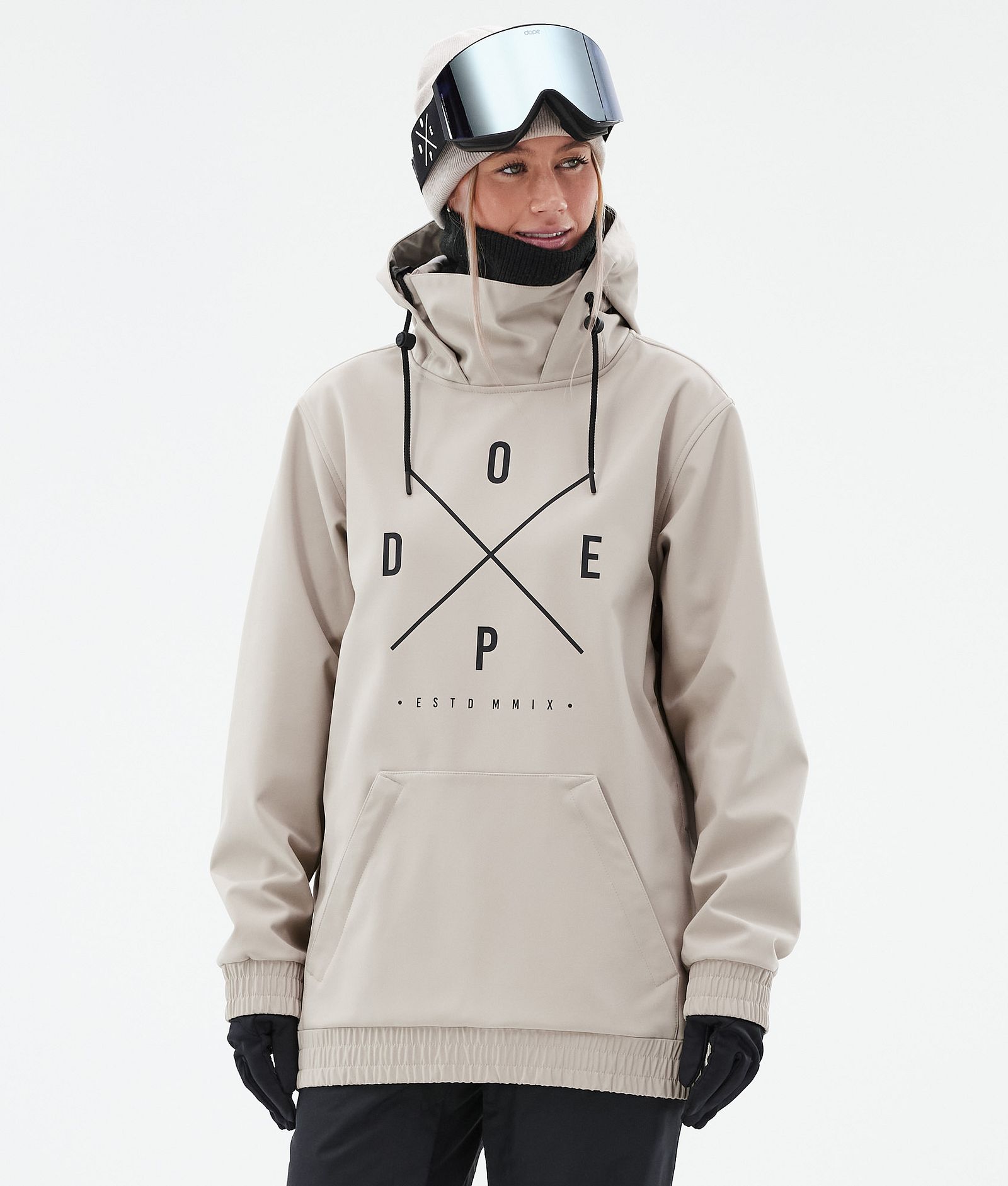 Dope Yeti W Ski Jacket Women 2X-Up Sand, Image 1 of 8