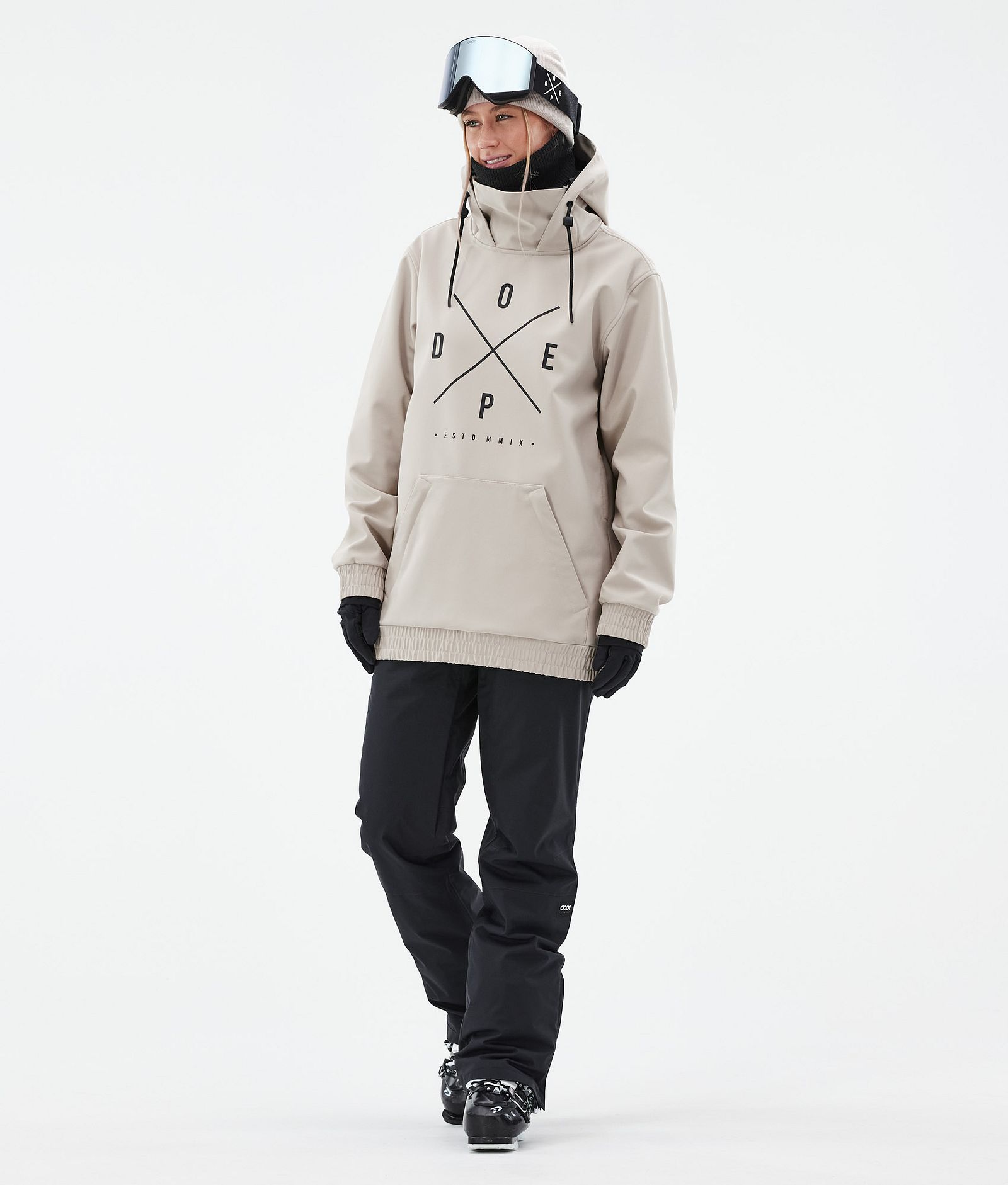 Dope Yeti W Veste de Ski Femme 2X-Up Sand, Image 3 sur 8