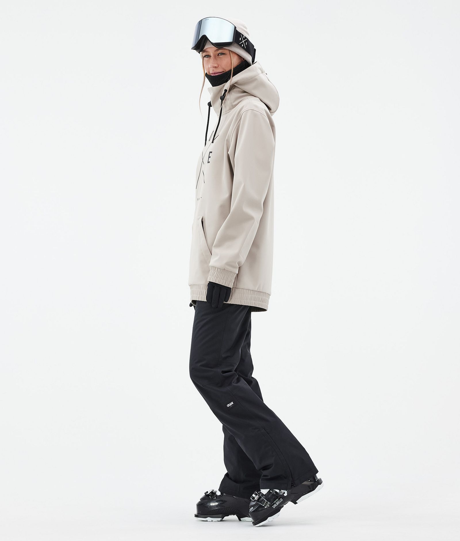 Dope Yeti W Ski Jacket Women 2X-Up Sand, Image 4 of 8