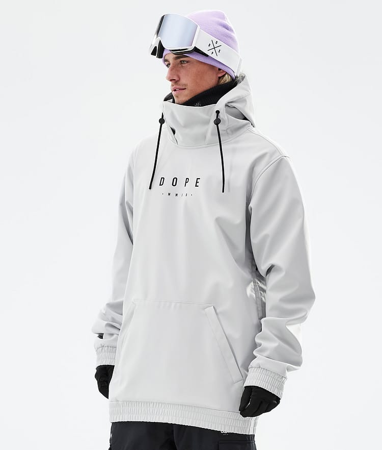 Dope Yeti 2022 Kurtka Snowboardowa Mężczyźni Peak Light Grey, Zdjęcie 2 z 8