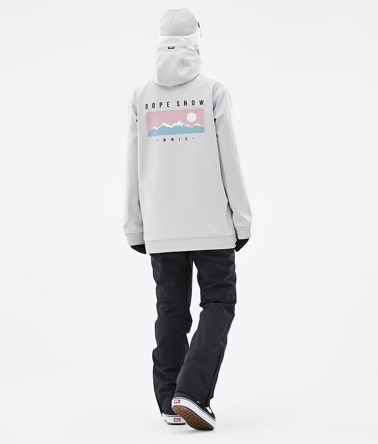 Dope Yeti W 22 Snowboard Jacket Women Range Light Grey Renewed, Image 4 of 8