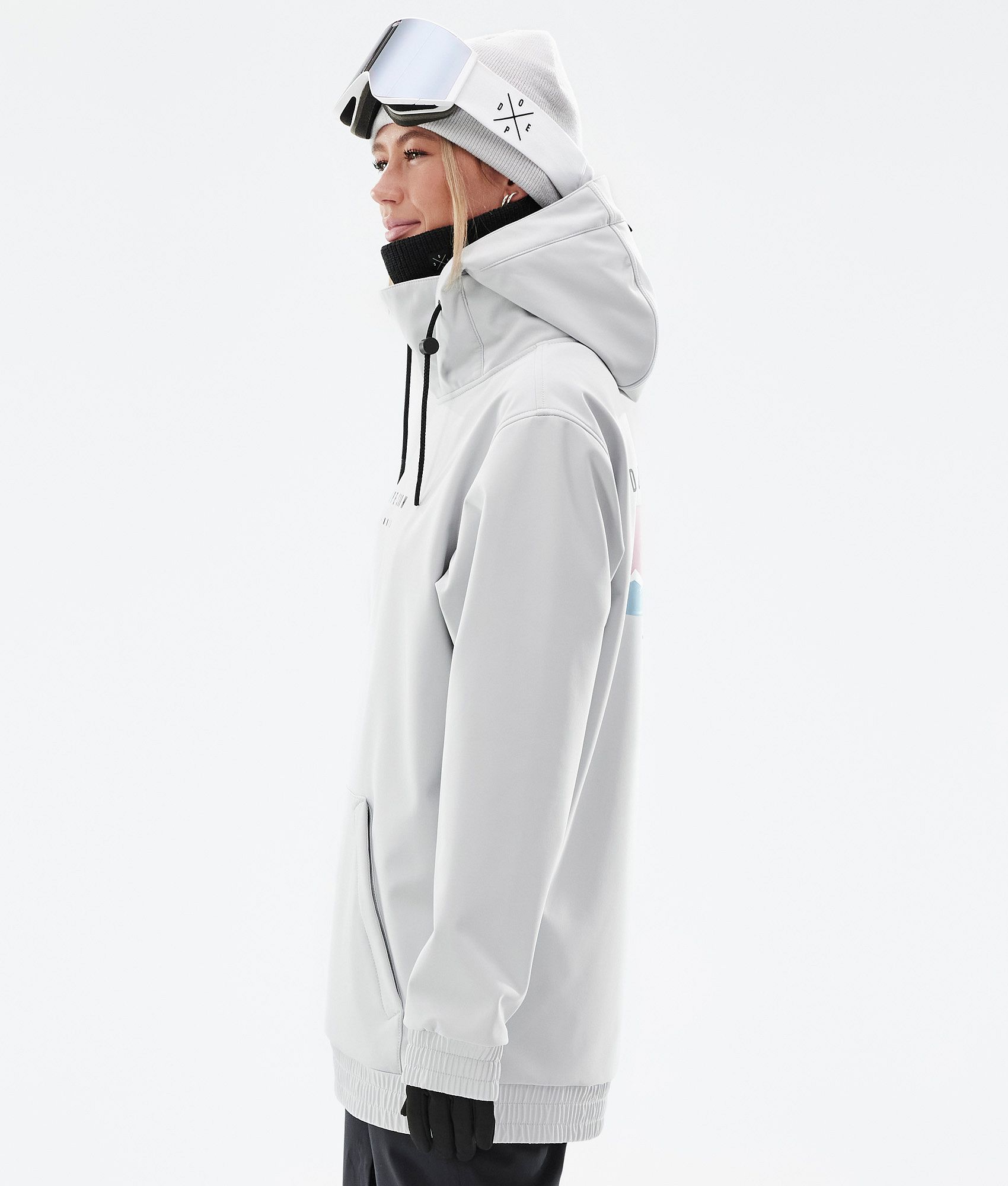 Womens grey snowboard on sale jacket