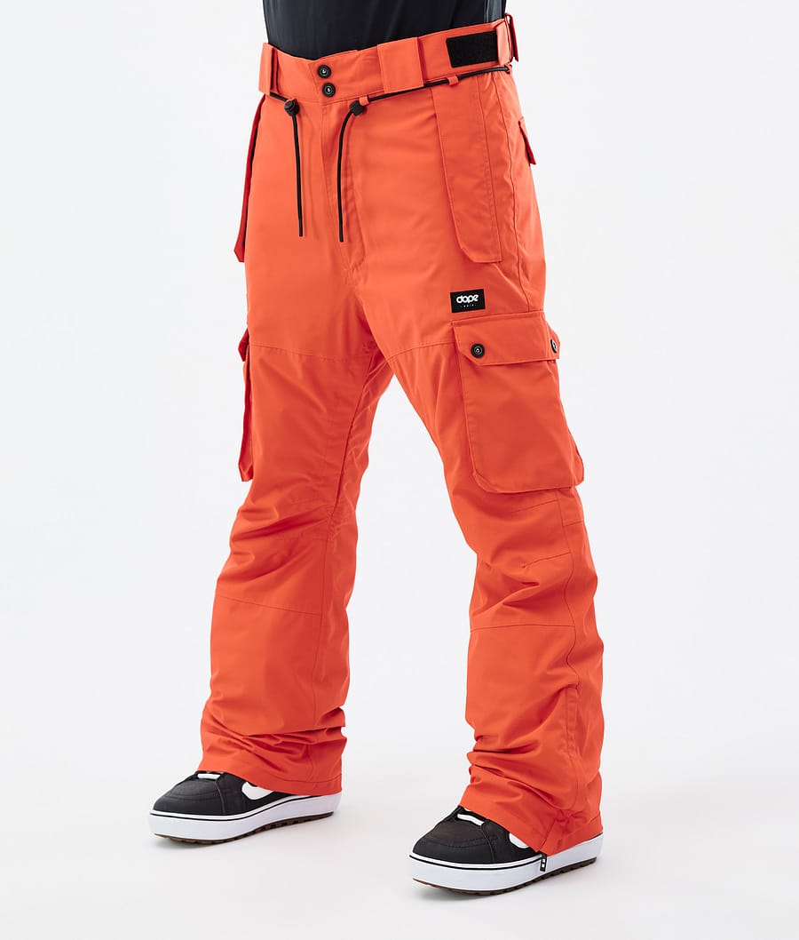Dope Iconic Snowboard Pants Men Orange | Ridestore.com