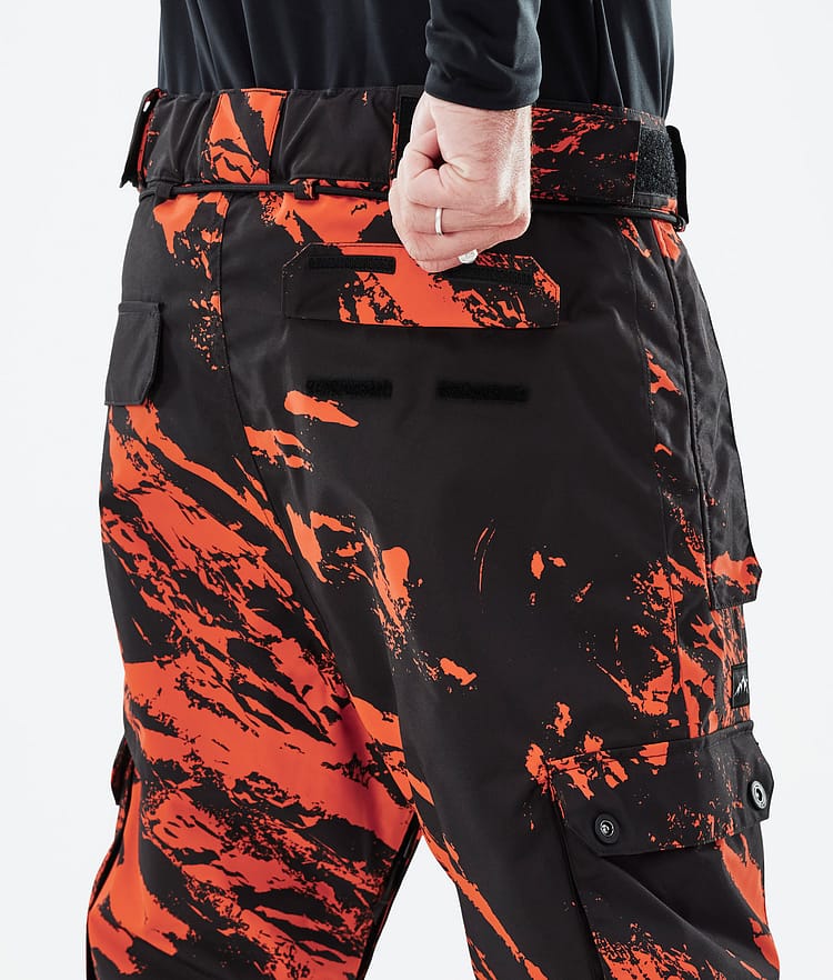 Dope Iconic Skihose Herren Paint Orange, Bild 6 von 6