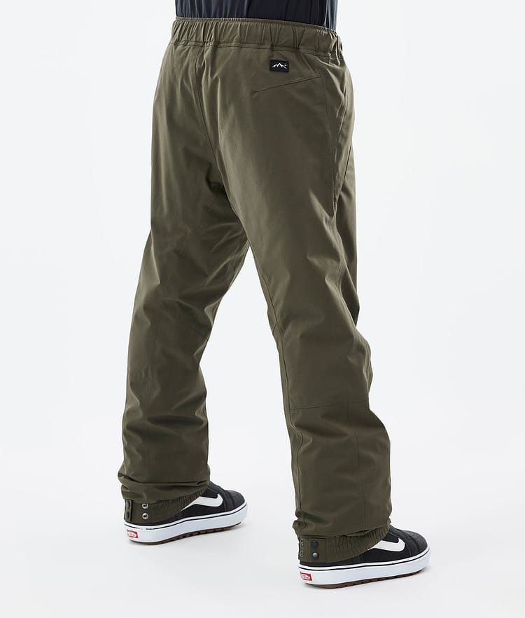 Dope Blizzard 22 Pantaloni Snowboard Uomo Olive Green, Immagine 3 di 4