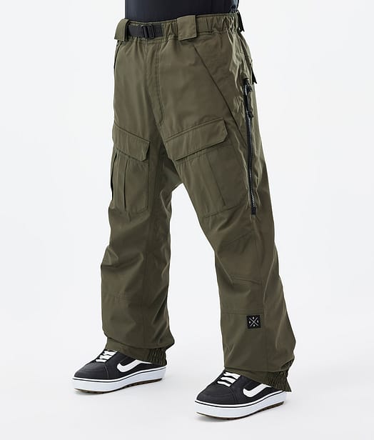 Dope Antek 22 Snowboard Broek Heren Olive Green
