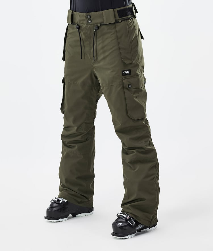 Dope Iconic W Skibroek Dames Olive Green, Afbeelding 1 van 7