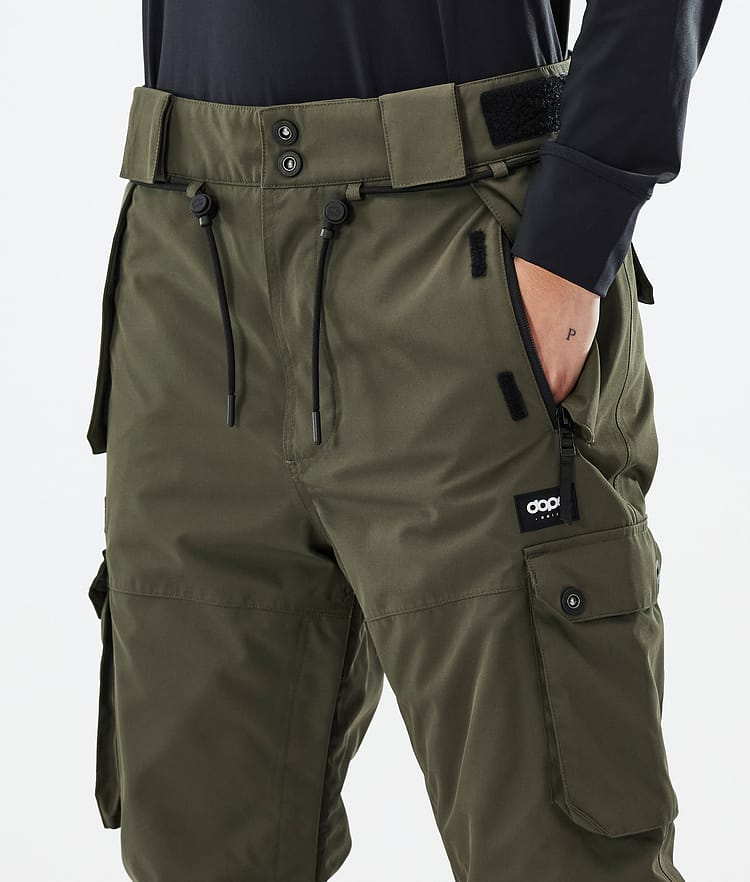 Dope Iconic W Skibroek Dames Olive Green, Afbeelding 5 van 7