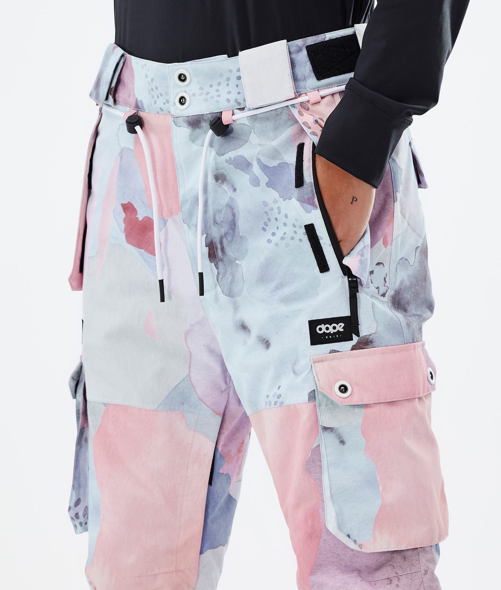 Dope Iconic W Snowboard Bukser Dame Washed Ink, Billede 4 af 6