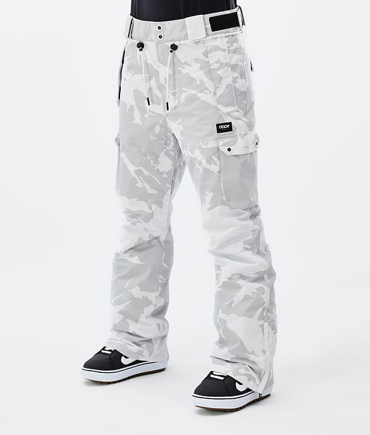 Dope Iconic W Snowboard Bukser Dame Grey Camo
