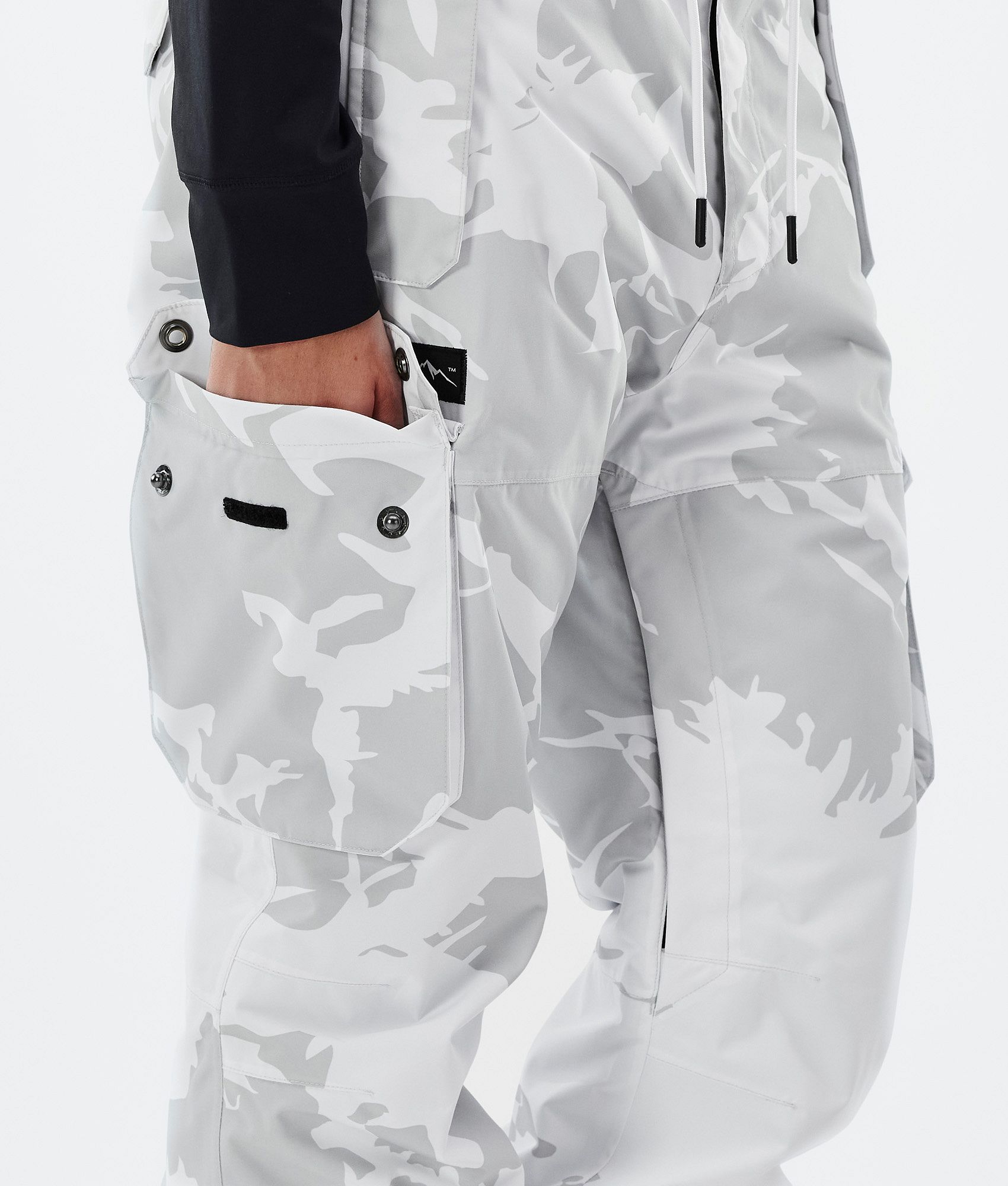 Dope Iconic W Women s Ski Pants Grey Camo