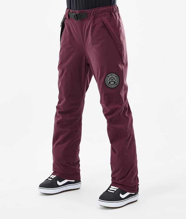 Dope Blizzard W 22 Snowboardhose Damen Burgundy, Bild 1 von 4