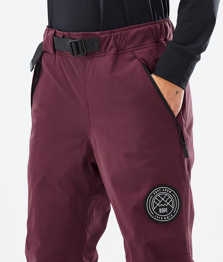 Dope Blizzard W 22 Snowboardhose Damen Burgundy, Bild 4 von 4