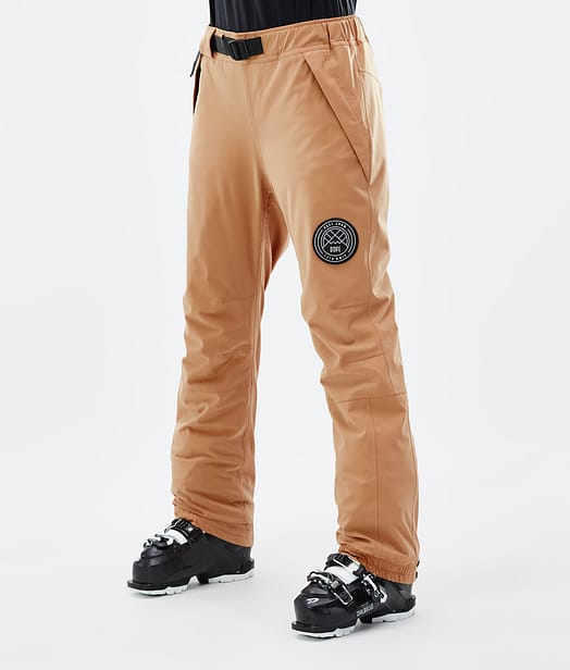 Dope Blizzard W 22 Skihose Damen Khaki Yellow