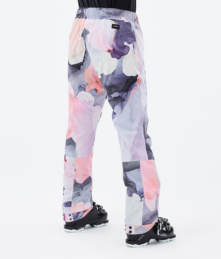 Dope Blizzard W 22 Pantalon de Ski Femme Blot Peach, Image 3 sur 4