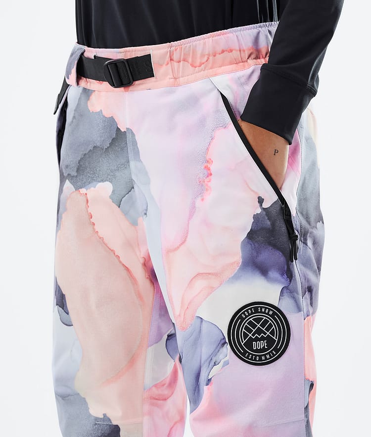 Dope Blizzard W 22 Pantalon de Ski Femme Blot Peach, Image 4 sur 4