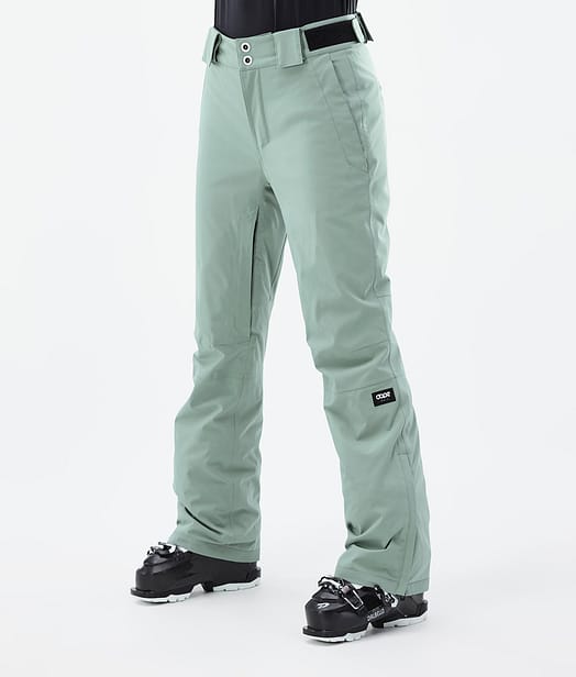 Dope Con W 22 Skibroek Dames Faded Green