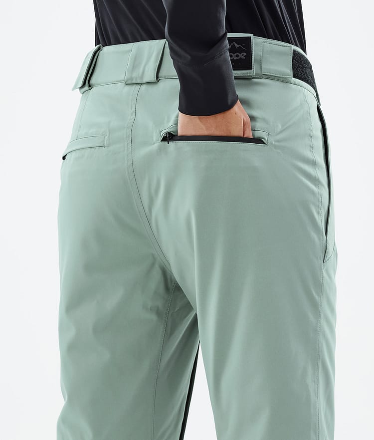 Pantalon élastique pour hommes et femmes, extensible à la taille, réglable,  avec bouton en métal, sans