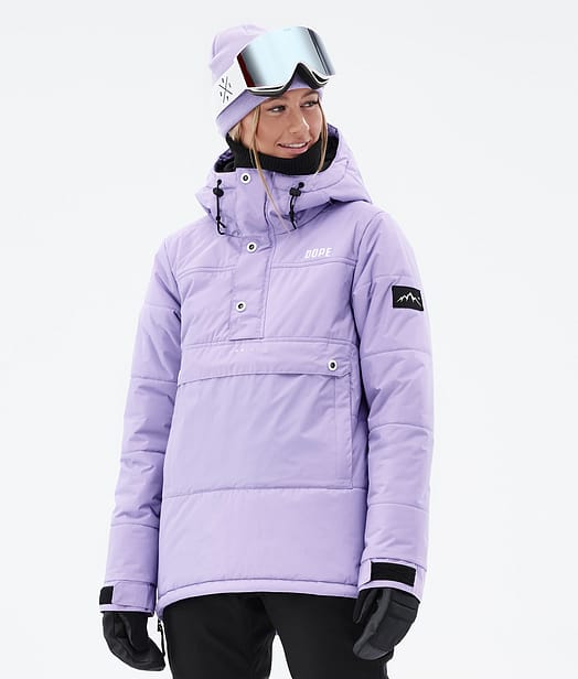 Dope Puffer W 2023 Snowboard Jacket Women Faded Violet