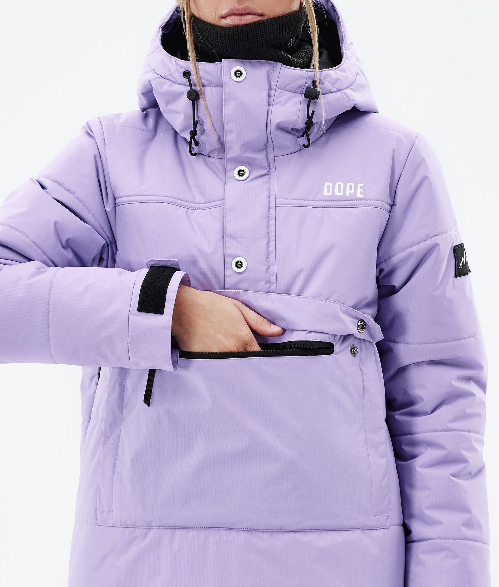 Dope Puffer W 2023 Lyžařská Bunda Dámské Faded Violet, Obrázek 9 z 9