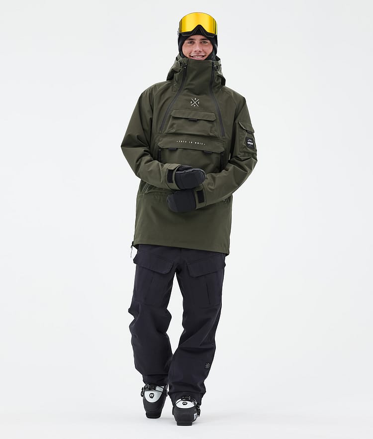 Dope Akin Ski Jacket Men Olive Green, Image 2 of 9