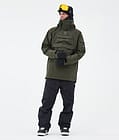 Dope Akin Snowboard Jacket Men Olive Green, Image 2 of 9