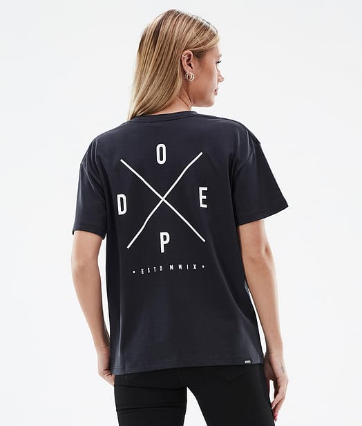 Dope Standard W 22 T-Shirt Damen 2X-Up Black