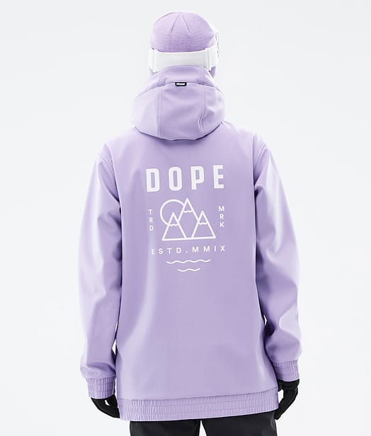 Dope Yeti W 22 Giacca Snowboard Donna Summit Faded Violet