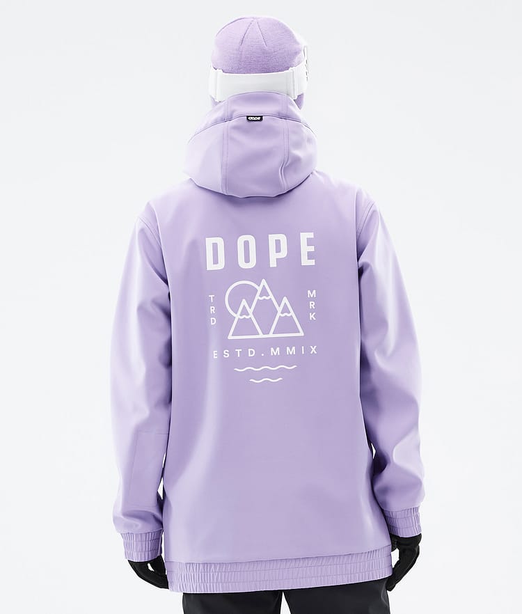 Dope Yeti W 22 Snowboard Jacket Women Summit Faded Violet, Image 1 of 8