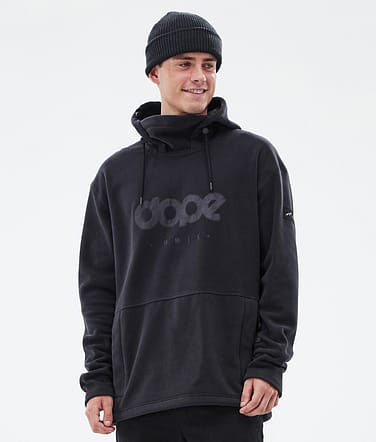 Dope Cozy II Pile con Cappuccio Uomo Black Renewed