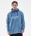 Dope Cozy II Pile con Cappuccio Uomo Blue Steel