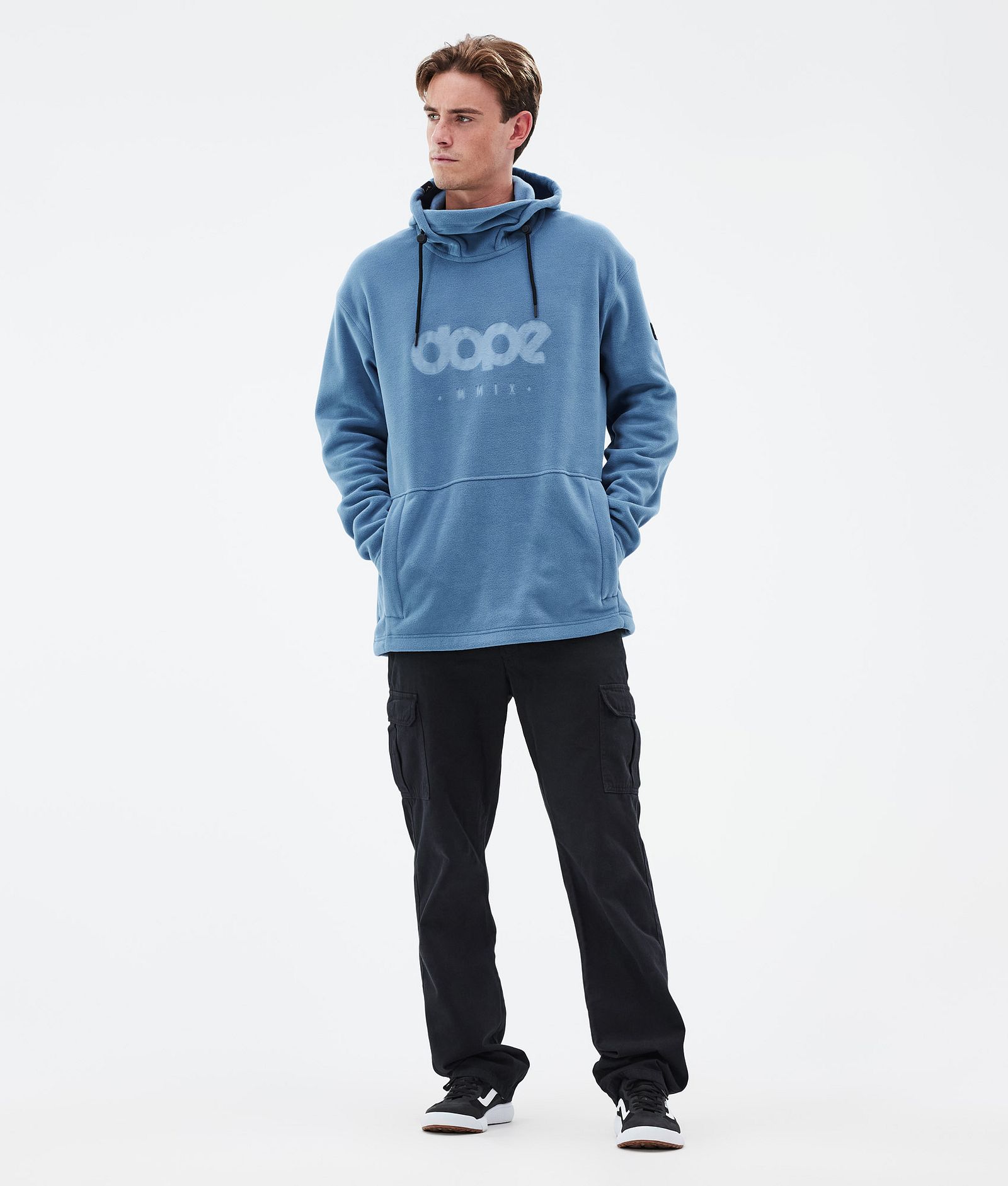 Dope Cozy II Fleece Hoodie Men Blue Steel, Image 3 of 7