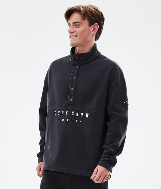 Dope Comfy Fleece Sweater Men Black