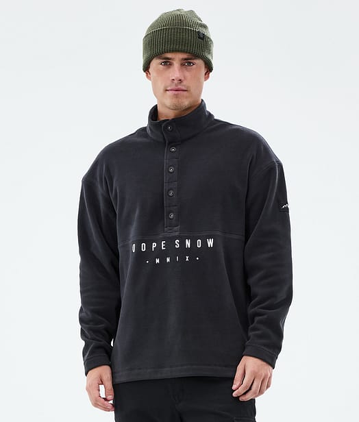 Dope Comfy Fleecepullover Herren Black